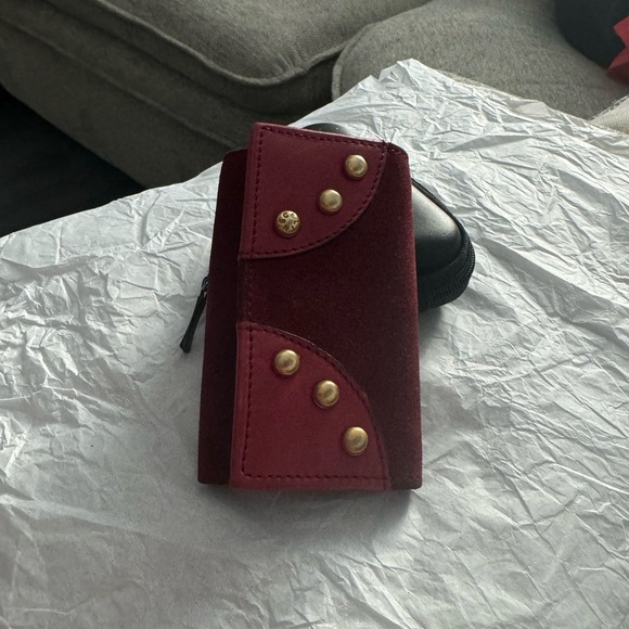 Red Celine Key Holder Wallet for 6 keys - Picture 6 of 7